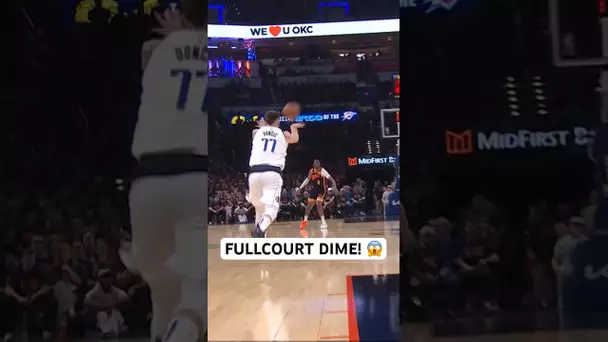 INSANE alley-oop from Luka Doncic to Jones Jr. 🔥 😱 | #Shorts