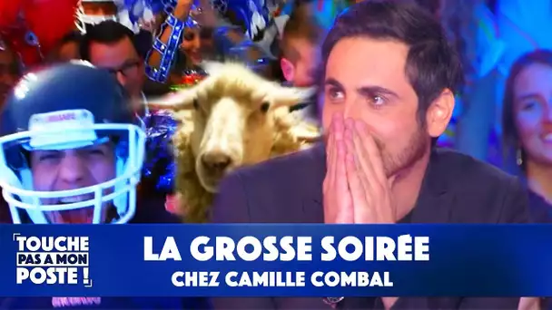 Cyril Hanouna fête les 3 ans de D8 chez Camille Combal ! - TPMP