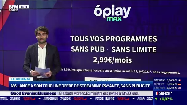 M6 lance à son tour une offre de streaming payante, sans publicité