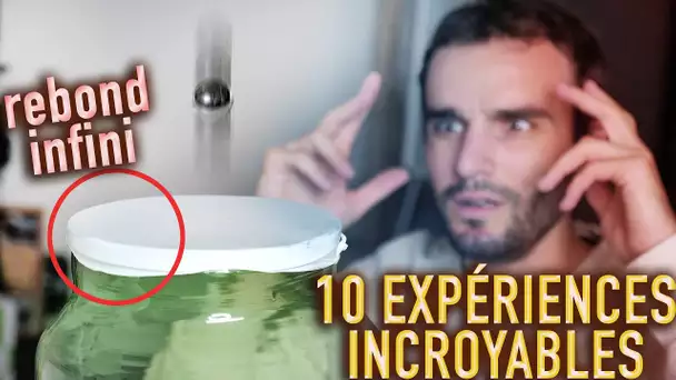 10 expériences scientifiques incroyables !