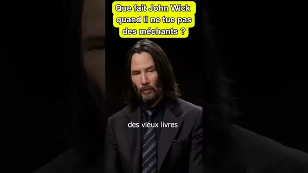 Que fait John Wick quand il ne tue pas ? #johnwick4