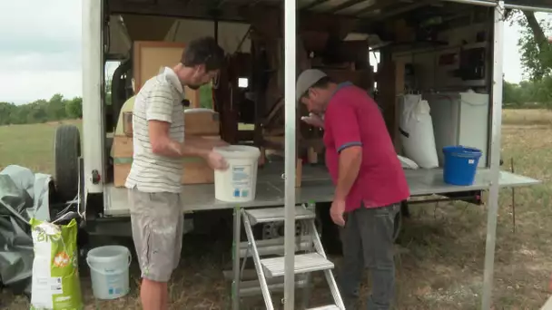 Ad oc : un moulin itinérant pour fabriquer de la farine locale