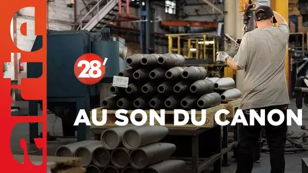 La reconversion d’un patron au son du canon - 28 Minutes - ARTE