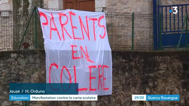 Mobilisation pour l'école à Concorès