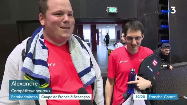 Besançon : Championnat de France de Para Badminton Adapté