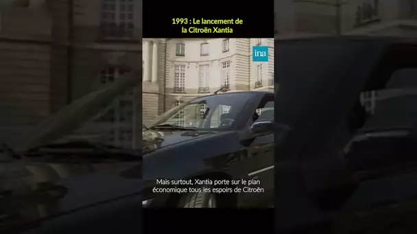 La Citroën Xantia a 30 ans ! 🚗✨  #INA #shorts