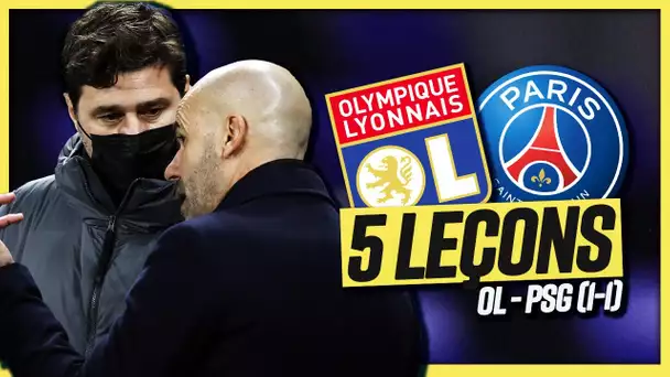 🇫🇷 Les 5 leçons de cet OL - PSG 🔎 Les Tops/Flops du match (1-1)