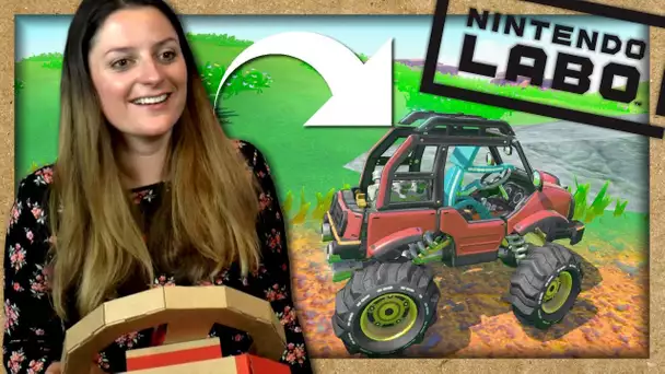 KIM APPREND A CONDUIRE ! | KIT VÉHICULES NINTENDO LABO !