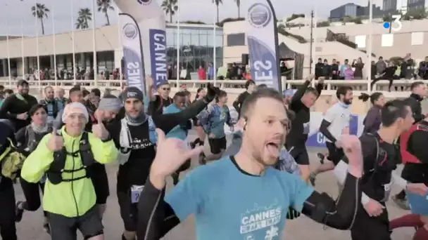 Départ de la 2e édition du Cannes Urban Trail