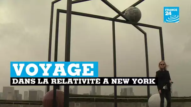 Une oeuvre intrigante disposée sur le toit du Met de New York