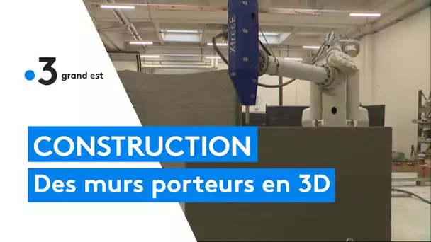 Des logements sociaux aux murs porteurs fabriqués par une imprimante 3D