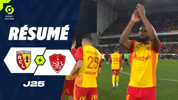 RC LENS - STADE BRESTOIS 29 (1 - 0) - Résumé - (RCL - SB29) / 2023/2024