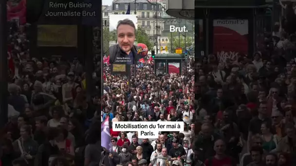 La mobilisation du 1er-Mai à Paris