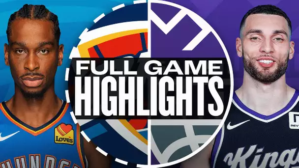 THUNDER at KINGS | FULL GAME HIGHLIGHTS | March 25, 2025