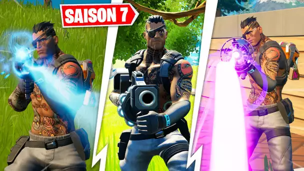 TOUTES LES NOUVELLES ARMES DES EXTRATERRESTRES ET DE L'IO ! (FORTNITE SAISON 7)