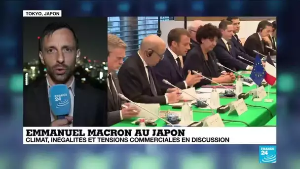 "La France et le Japon partagent une vision commune sur des sujets brûlants"