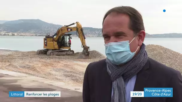 Nice : des tonnes de galets pour engraisser les plages avant l'été