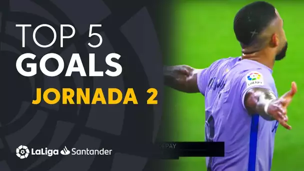 LaLiga TOP 5 Goles Jornada 2