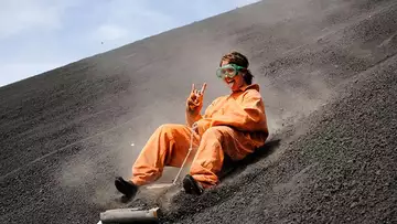 Vivez un moment fou avec le  « volcano boarding » !