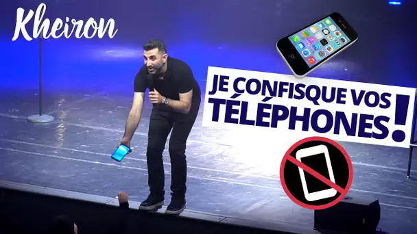 Je confisque vos téléphones ! - 60 minutes avec Kheiron