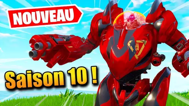 FORTNITE SAISON 10 : ROBOT & PASSE DE COMBAT !