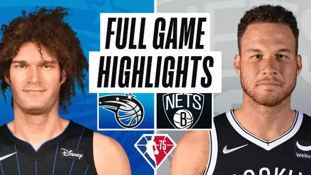 MAGIC at NETS | FULL GAME HIGHLIGHTS | December 18, 2021