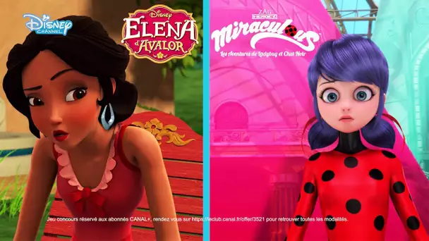 Vendredi, c'est toi qui choisis : Elena d'Avalor contre Miraculous