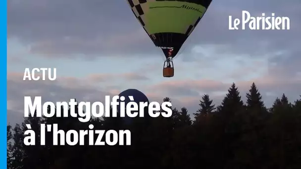 25 pilotes s'affrontent aux championnats allemands de montgolfières