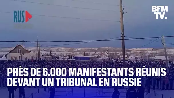 Une manifestation réunit 6.000 personnes en Russie après la condamnation d’un opposant russe