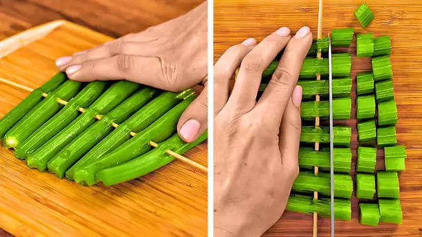 Méthodes Simples Pour Couper Et Éplucher Les Légumes Et Les Fruits