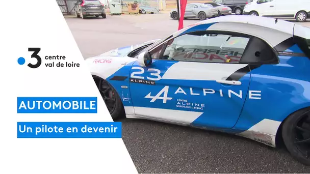 Un futur pilote automobile Adrien Le Floch sur le circuit Lurcy-Levis