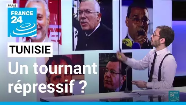 Vague d'arrestations en Tunisie : un tournant répressif ? • FRANCE 24