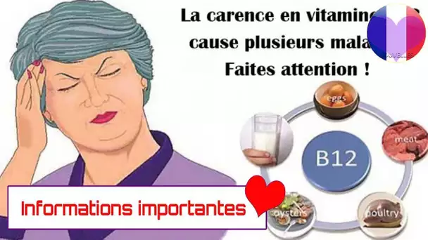 4 symptômes d’une carence en vitamine B12 et 4 aliments qui en sont riches