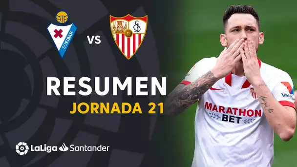 Resumen de SD Eibar vs Sevilla FC (0-2)