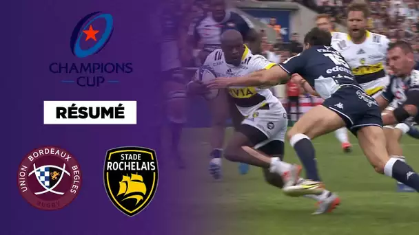 🏆🏉 Résumé - Champions Cup : Le Stade Rochelais prend une belle option face à l'UBB