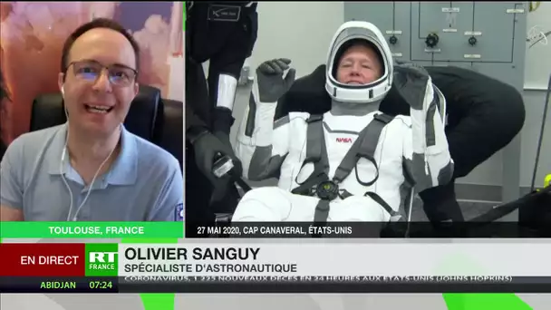 SpaceX : «Il y a une volonté de privatiser la desserte de l’ISS», explique Olivier Sanguy