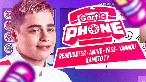 GARTIC PHONE AVEC LES DERNIERS DE LA CLASSE ft. BILLY, YANNOU, YASS & LA KCORP