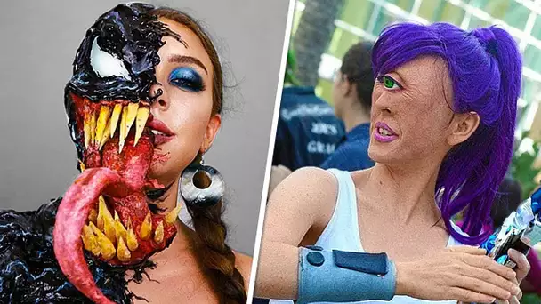 LES 10 MAQUILLAGES LES PLUS INCROYABLES !