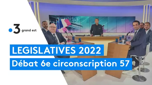 Legislatives 2022 : Debat 6e circonscription de Moselle (Forbach)