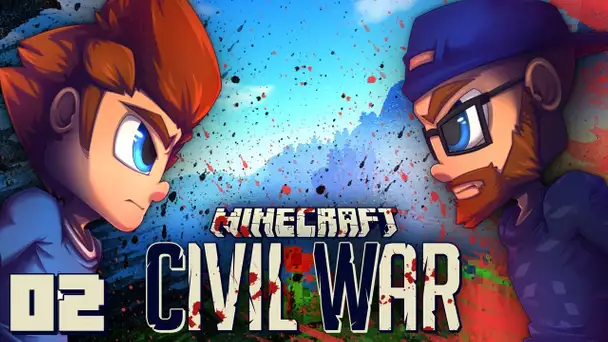 CIVIL WAR :  LA BASE SECRÈTE ! #02  (Minecraft Event)