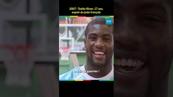 Teddy Riner, 17 ans, espoir du judo français 🤩🥋 #Paris2024 #INA #shorts