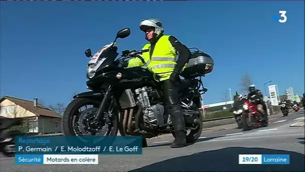 Nancy : motards en colère