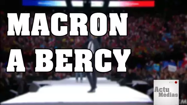 Revivez l'entrée très commentée d'Emmanuel Macron à Bercy