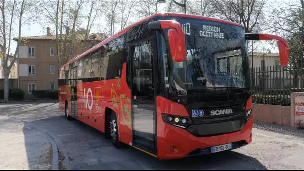 Un car qui roule grâce au marc de raisin, en toute légalité