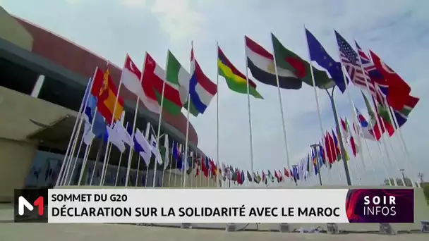 Séisme d´Al Haouz : déclaration de solidarité avec le Maroc