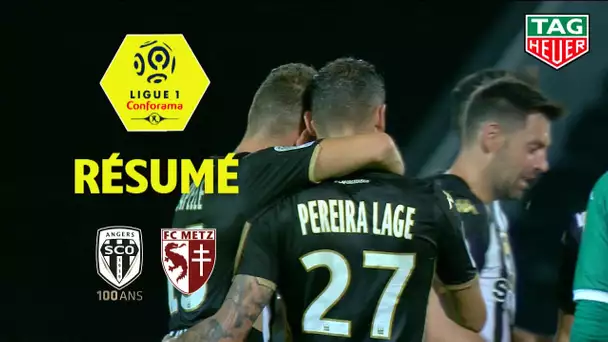 Angers SCO - FC Metz ( 3-0 ) - Résumé - (SCO - FCM) / 2019-20