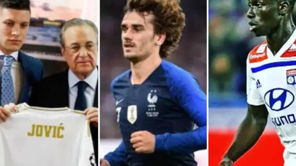 Mendy au real Madrid, Griezmann se rapproche du Barça de ligt de paris, présentation jovic