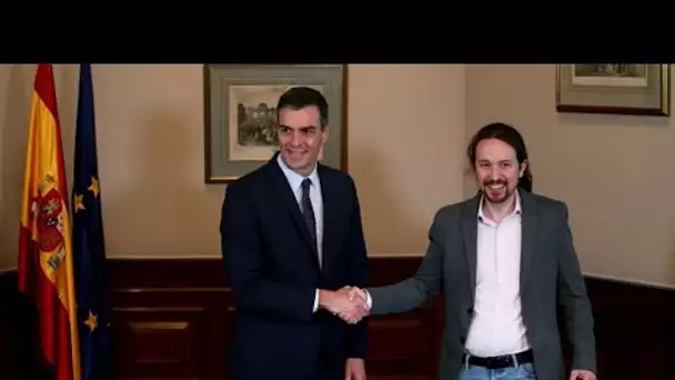 En Espagne, le parti socialiste et Podemos s'entendent pour former un gouvernement