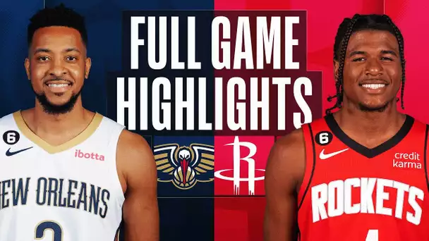 PELICANS at ROCKETS | FULL GAME HIGHLIGHTS | March 19, 2023