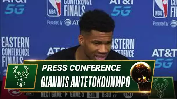 Giannis On Evening the Series 1-1 🎤 | Postgame Press Conference